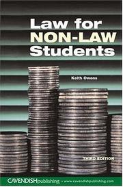 Cover of: Law for Business Studies Students 3rd edn by Owens, Keith Owens