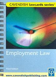 Cover of: Employment Law (Lawcards S.)
