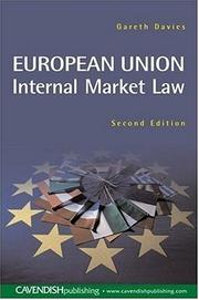 Cover of: European Union Internal Market