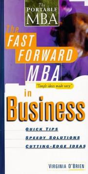 Cover of: The fast forward MBA in business