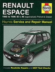 Cover of: Renault Espace Service and Repair Manual