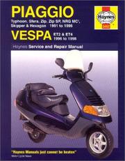 Cover of: Piaggio (Vespa) Scooters, 1991-98