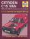 Cover of: Citroen C15 Van Service and Repair Manual