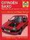 Cover of: Citroen Saxo Service and Repair Manual (Haynes Service & Repair Manuals)