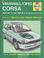 Cover of: Vauxhall/Opel Corsa Service and Repair Manual