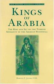 Cover of: Kings of Arabia by Harold F. Jacob