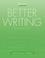 Cover of: Better Writing