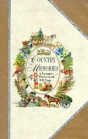 Cover of: Country Memories: A Victorian Photograph Album (Victorian Photo Albums)