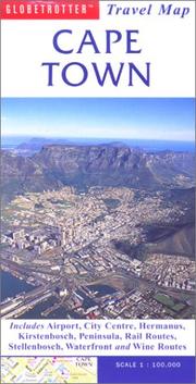 Cover of: Cape Town Travel Map by Globetrotter