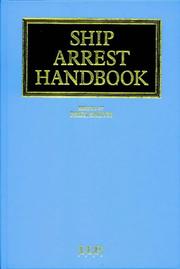 Cover of: Ship Arrest Handbook | Paul Smith