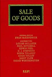 Cover of: Sale of Goods (Lloyd