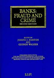 Cover of: Banks Fraud and Crime: Fraud and Crime
