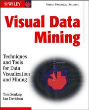 Cover of: Visual Data Mining: Techniques and Tools for Data Visualization and Mining