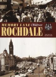 Cover of: Memory Lane Rochdale (Memory Lane) by Rochdale Metropolitan Borough Council, "Rochdale Observer"