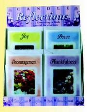 Front cover of Candle Reflections by Unknown