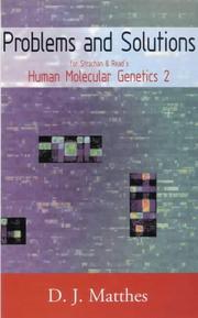 Cover of: Problems and Solutions for Strachan and Read's "Human Molecular Genetics 2"