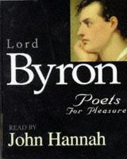Cover of: Lord Byron: Poets for Pleasure