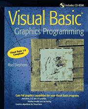 Cover of: Visual Basic Graphics Programming