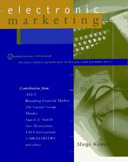 Cover of: Electronic marketing