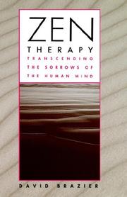 Cover of: Zen therapy by David Brazier