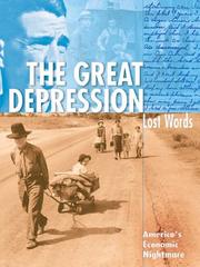 Cover of: The Great Depression (Lost Words)