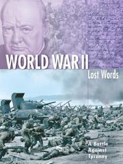 Cover of: World War II (Lost Words) by 