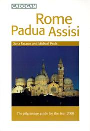 Cover of: Rome, Padua, Assisi