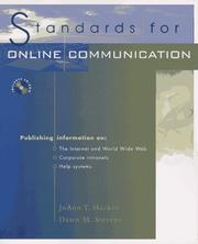 Cover of: Standards for online communication: publishing information for the internet/World Wide Web, help systems/corporate intranets