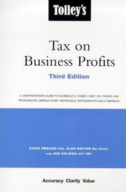 Tolley's tax on business profits cover