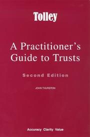 Cover of: A Practitioner's Guide to Trusts