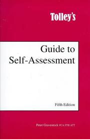 Cover of: Tolley's Guide to Self-assessment