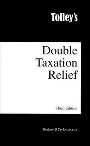 Cover of: Double Taxation Relief