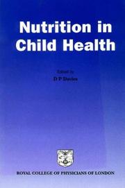 Cover of: Nutrition in Child Health
