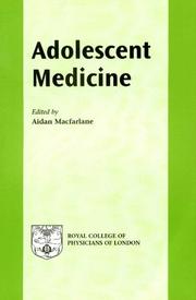 Cover of: Adolescent Medicine