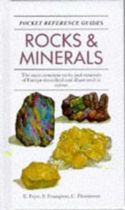 Cover of: Rocks & Minerals (Pocket Reference Guides) by E. Fejer, Cecilia Fitzsimons, S. Frampton