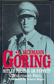 Cover of: Hermann Goring Hitler Paladin Or Puppet