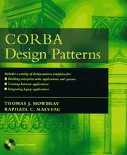 Cover of: CORBA design patterns