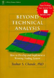 Beyond technical analysis by Tushar S. Chande