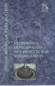 Cover of: Hydropower Developments: New Projects and Rehabilitation (IMechE Seminar Publications)