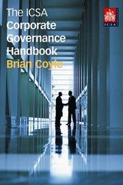 The Icsa Corporate Governance Handbook by Brian Coyle