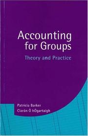 Cover of: Accounting for Groups