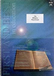 Cover of: The Effective Department