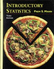 Cover of: Introductory Statistics by Prem S. Mann