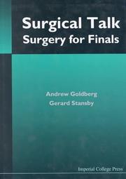 Cover of: Surgical Talk: Surgery for Finals