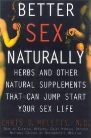 Better Sex Naturally by Chris D. Meletis, Chris Meletis, Susan M. Fitzgerald