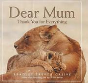 Cover of: Dear Mum