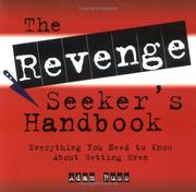 Cover of: The Revenge Seekers Handbook