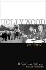 Cover of: Hollywood on Trial by Michael Freedland