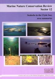 Cover of: Sealochs in the Clyde Sea: Area Summaries by F.A. Dipper, R. Beaver