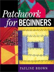 Cover of: Patchwork for Beginners